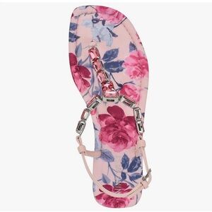 New WITHOUT Tags. Beautiful Nine West floral sandals (sz.8)